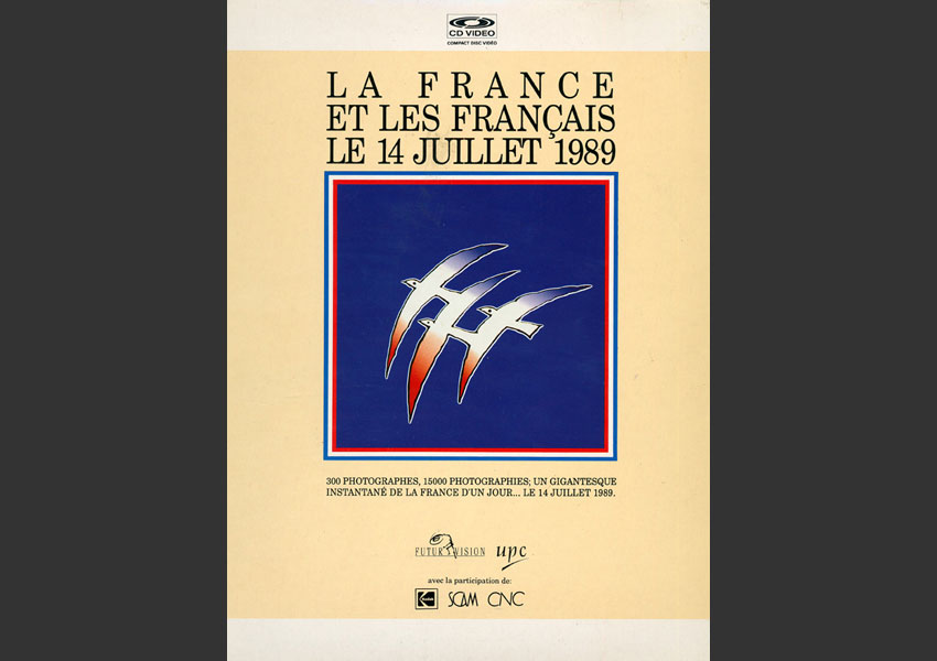 CD Vidéo : "La France et les Français le 14 juillet 1989" .