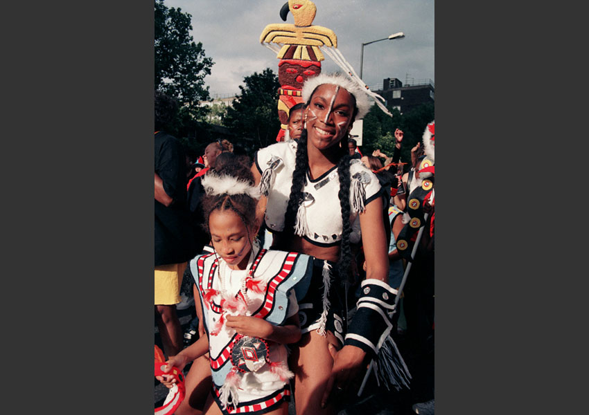 Carnaval de Notting Hill, Londres 25 et 26 août 1996.