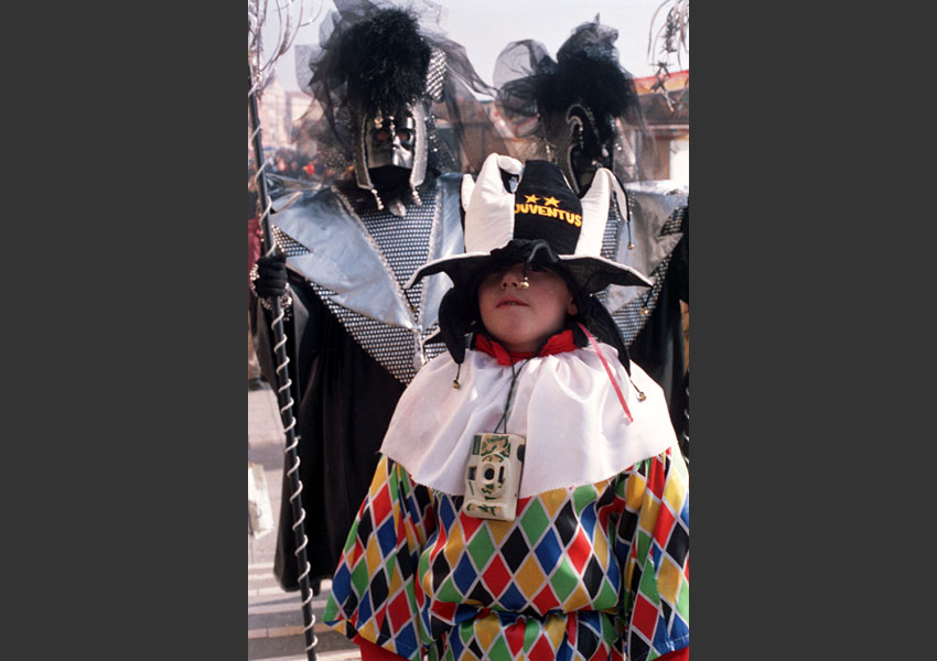 Carnaval de Venise. Italie février 1999.