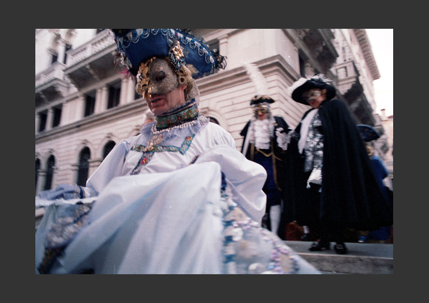 Carnaval de Venise. Italie février 1999.